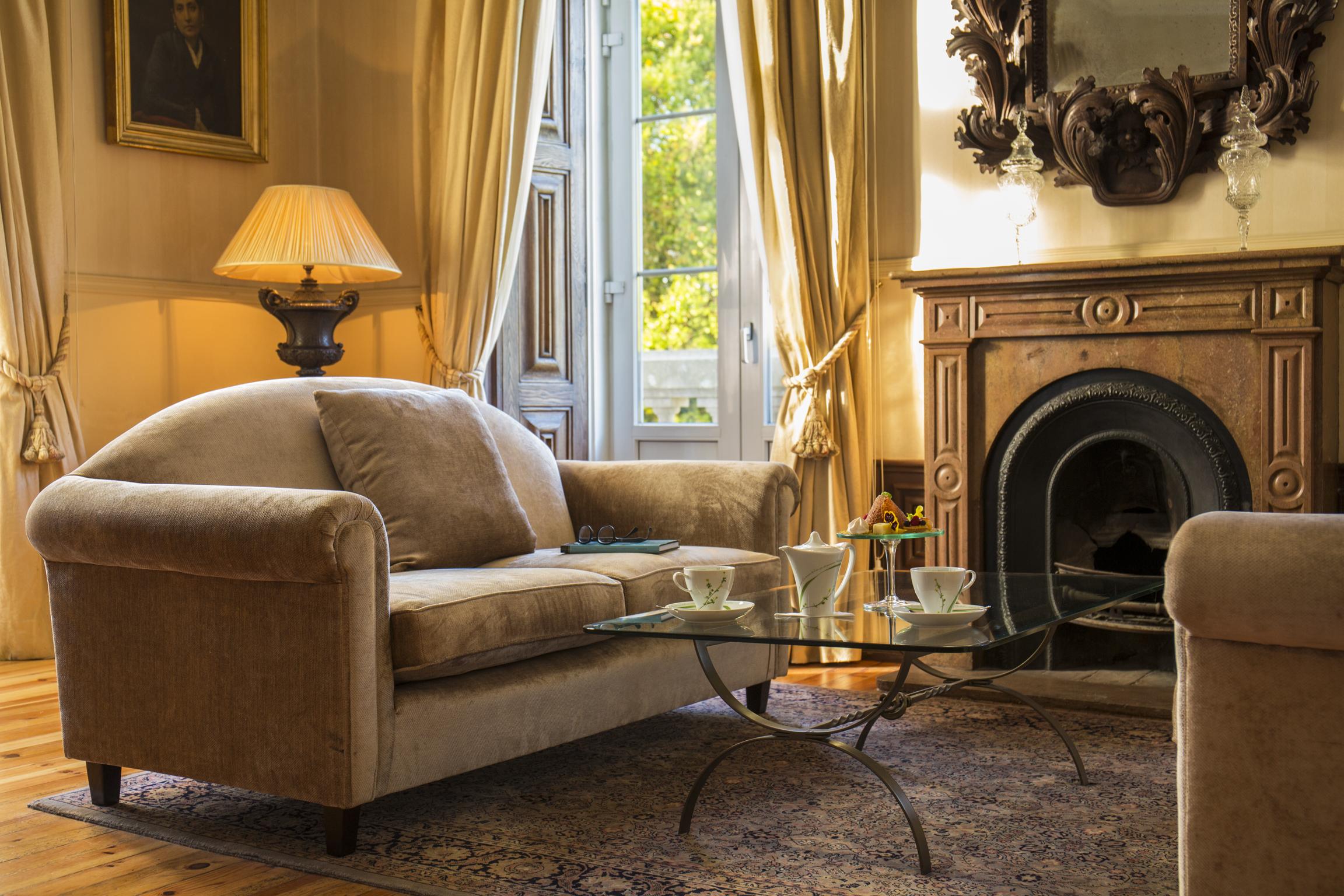 Hotel Quinta Das Lagrimas - Small Luxury Hotels Коїмбра Екстер'єр фото A living room